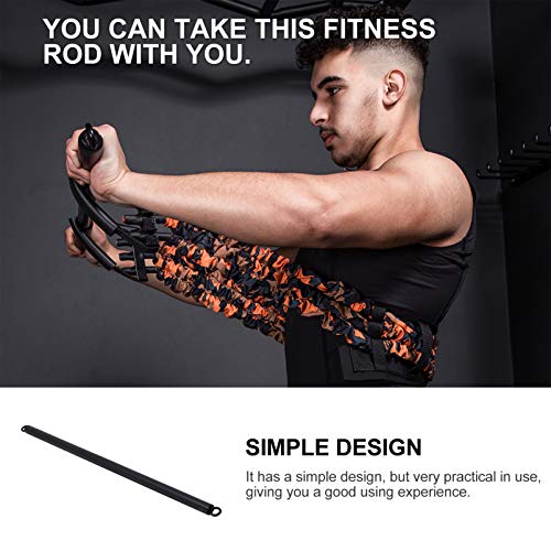 IMIKEYA LAT Acessório de barra de puxar para baixo para máquina de cabo, exercícios de tríceps, músc