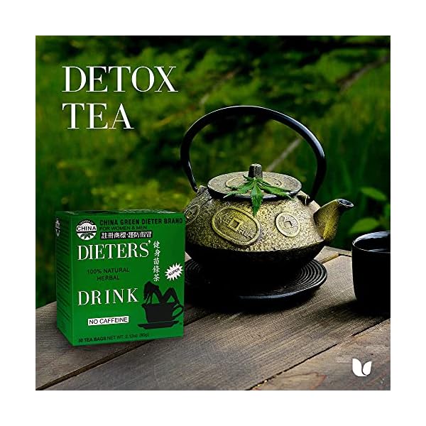 Uncle-Lees-Dieters-Detox-Tea-for-Weight-Loss-and-Belly-Fat-Chinese-Green-Slim-Tea-With-Senna-Leaves-100-Percent-Natural-No-Caffeine-30-Tea-Bags-Pack-of-3 China Green Dieters Tea by Uncle Lee - Detox Tea with Senna Laxative, Constipation Relief for Adults, Supports A Healthy Weight, Caffeine-Free Herbal Tea Bags, 30 Count (Pack of 3)