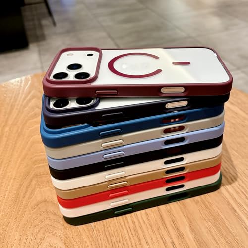 Coque iPhone 17 Pro Max transparente rigide premium et étui magnétique fin