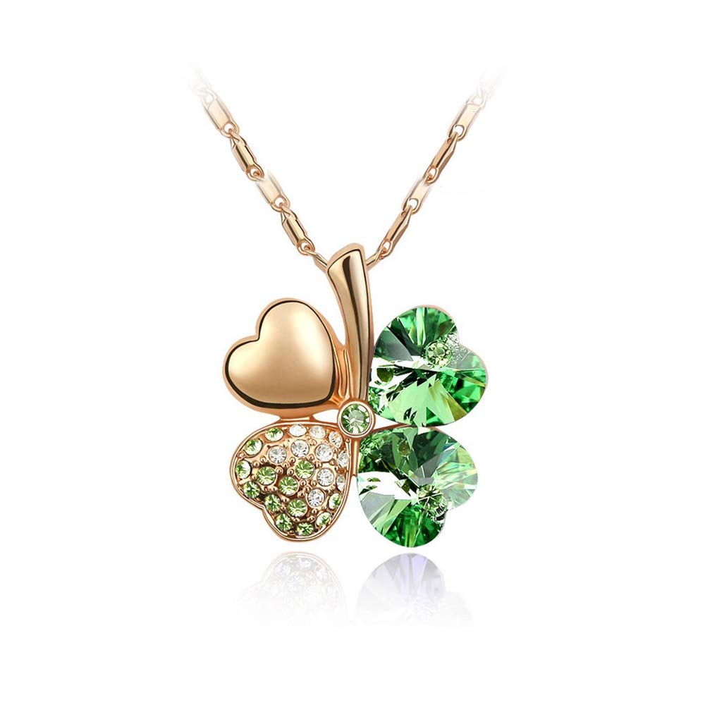 Mall Of Stylefour Leaf Clover Necklace St Patricks Day Earrings