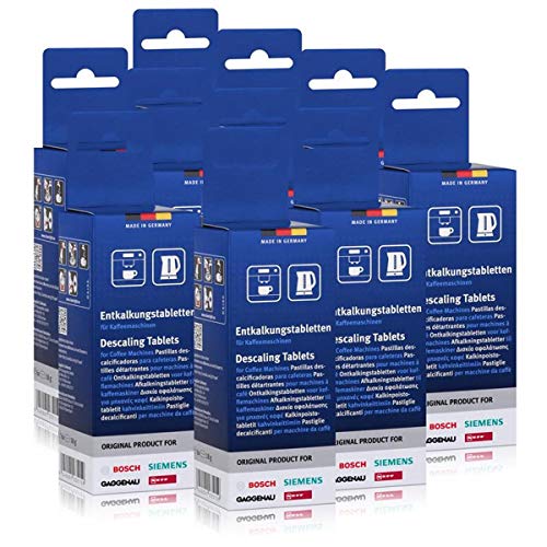 10x Bosch TCZ6002 Entkalkungstabletten für Kaffee Vollautomaten