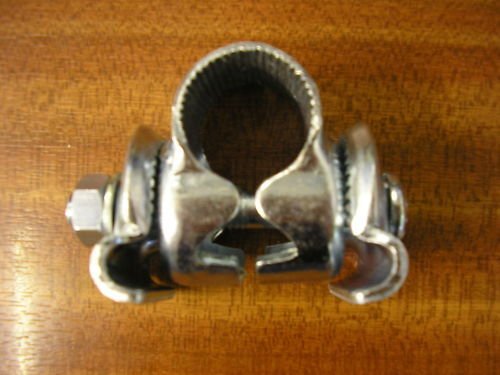 PCM SILVER OLD SCHOOL BMX SEAT CLAMP GUTS IDEAL FOR KASHIMAX,OLD SKOOL BMX/BURNER