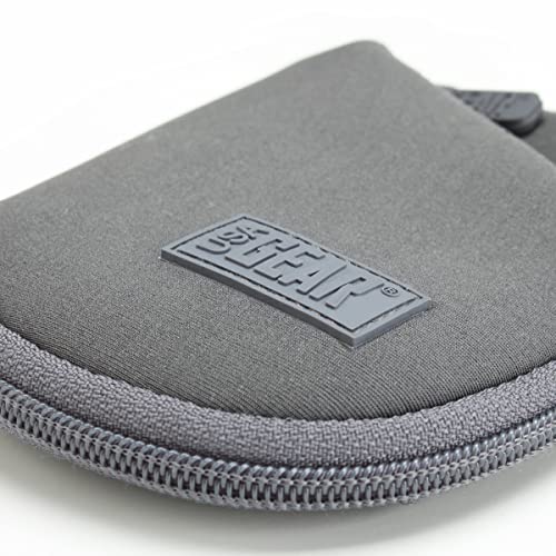 Usa Gear Protective Case For Digital Voice Recorder - Voice Recorder Travel Case Compatible With Evida V618, Sony Icd-Px370, Aomago, Lavalier Microphone - Belt Loop, Weather Resistant Exterior (Grey) #TOP5