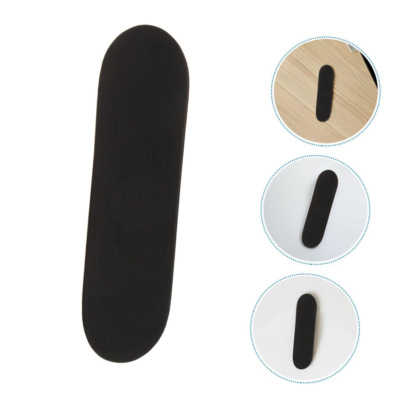 Vaguelly 25 Piezas Tapete Antideslizante Mini Patinetas Cintas De Dedo para Monopatín De Agarre De Espuma para Dedo Suministros De Monopatín Cintas para Dedos De