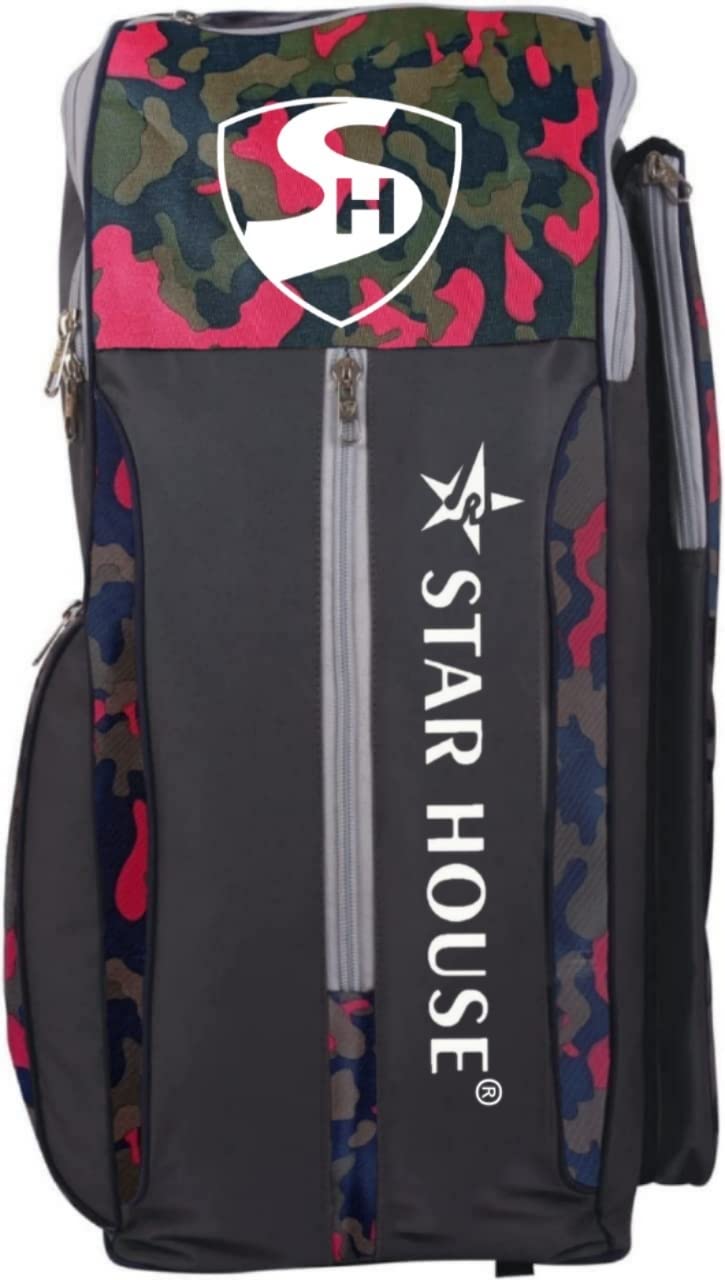 Star House Best Cricket Kit Bag with Attractive Design Best Cricket Kit Bag (Red) (B0C7C2TK8Q) Amazon Price History, Amazon Price Tracker
