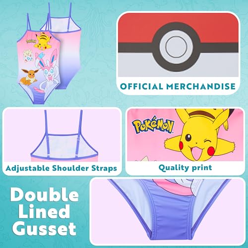 Image of Get Trend Swimsuit Girls Toddlers One Piece Bathing Suit Stretchy Swimwear Beach Pool