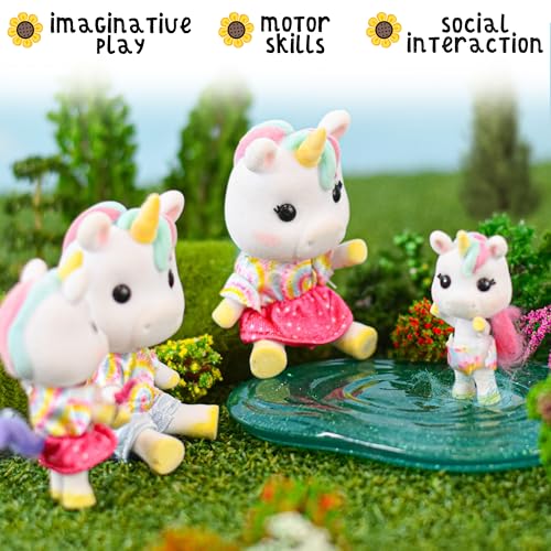 Sunny Days Entertainment Honey Bee Acres Juego de 4 Muñecos miniatura 3