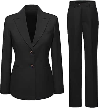 Amazon: Women Suits 2 Piece Set Slim Fit Pant Suit for Women 2