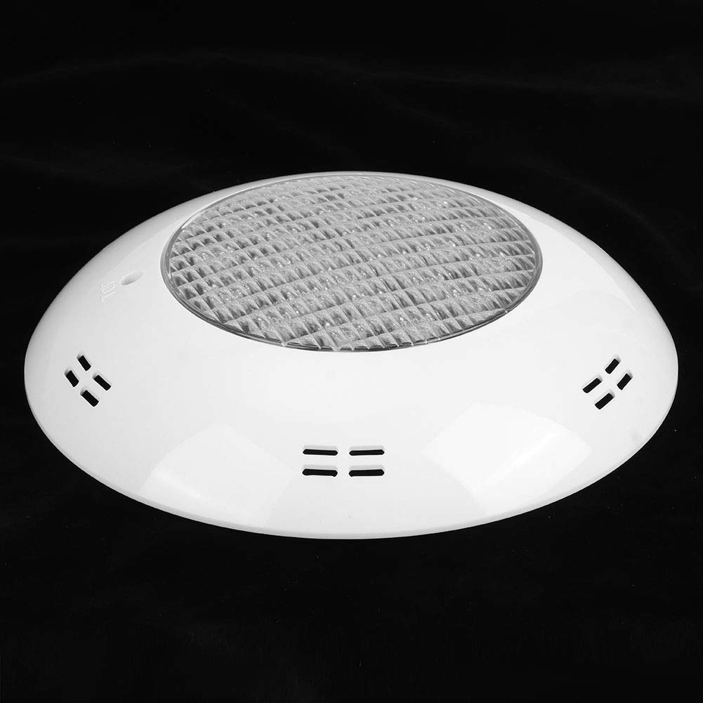 YWBL-WH Poolleuchte, 24 LED Unterwasserlicht AC12V 24W mit Fernbedienung,