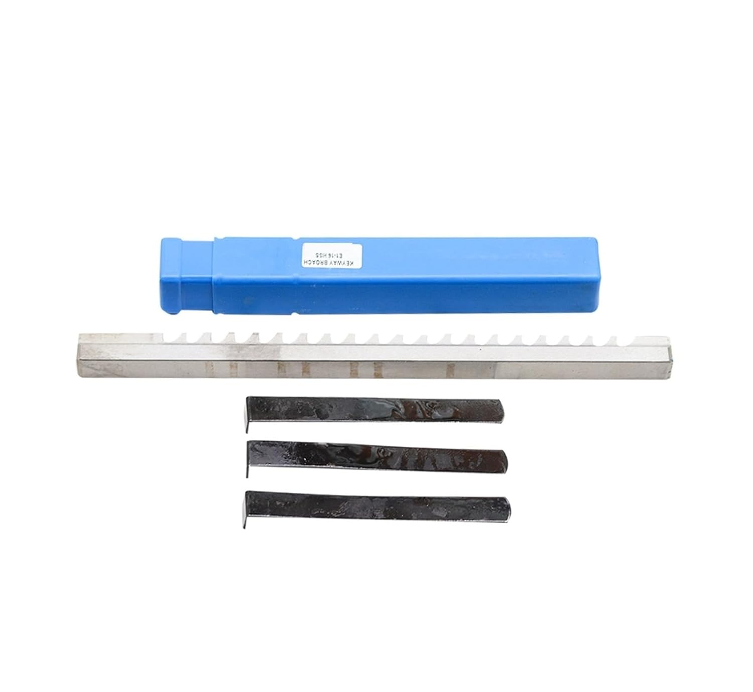 16mm E Push-Type Keyway Broach, with Shim Metric Size High Speed Steel for CNC Cutting Metalworking Tool