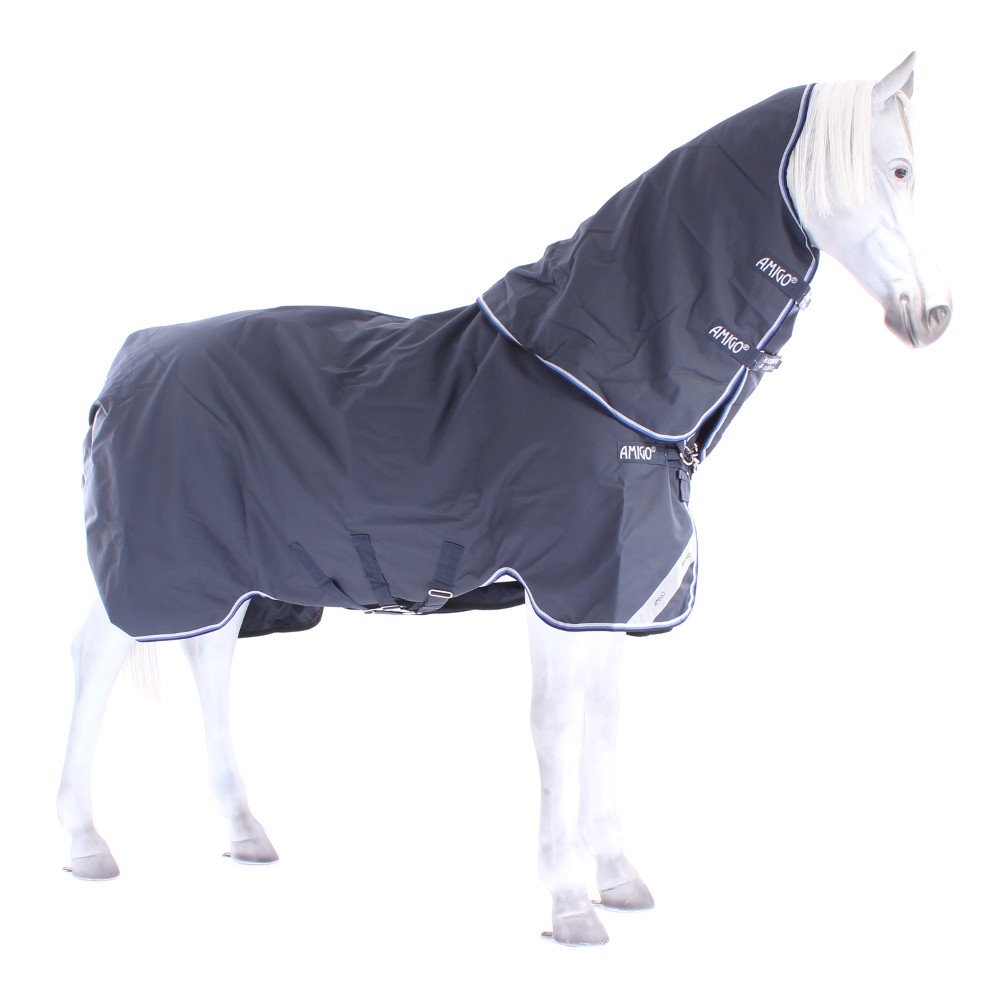 Basics by Tough1 1200 Turnout Blanket 72 Navy