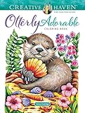 Creative Haven Otterly Adorable Coloring Book: Super Cute Otter Designs for Relaxing Adult/Teen Coloring (Adult Coloring Books: Animals)