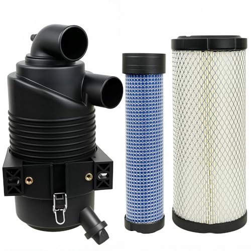 Canister Air Filter Assembly Upgrade Kit Suitable for Kawasaki FR651V FR691V FR730V FS730V FX730V Replacement# 11013-0813 11013-0752 Engine Filter