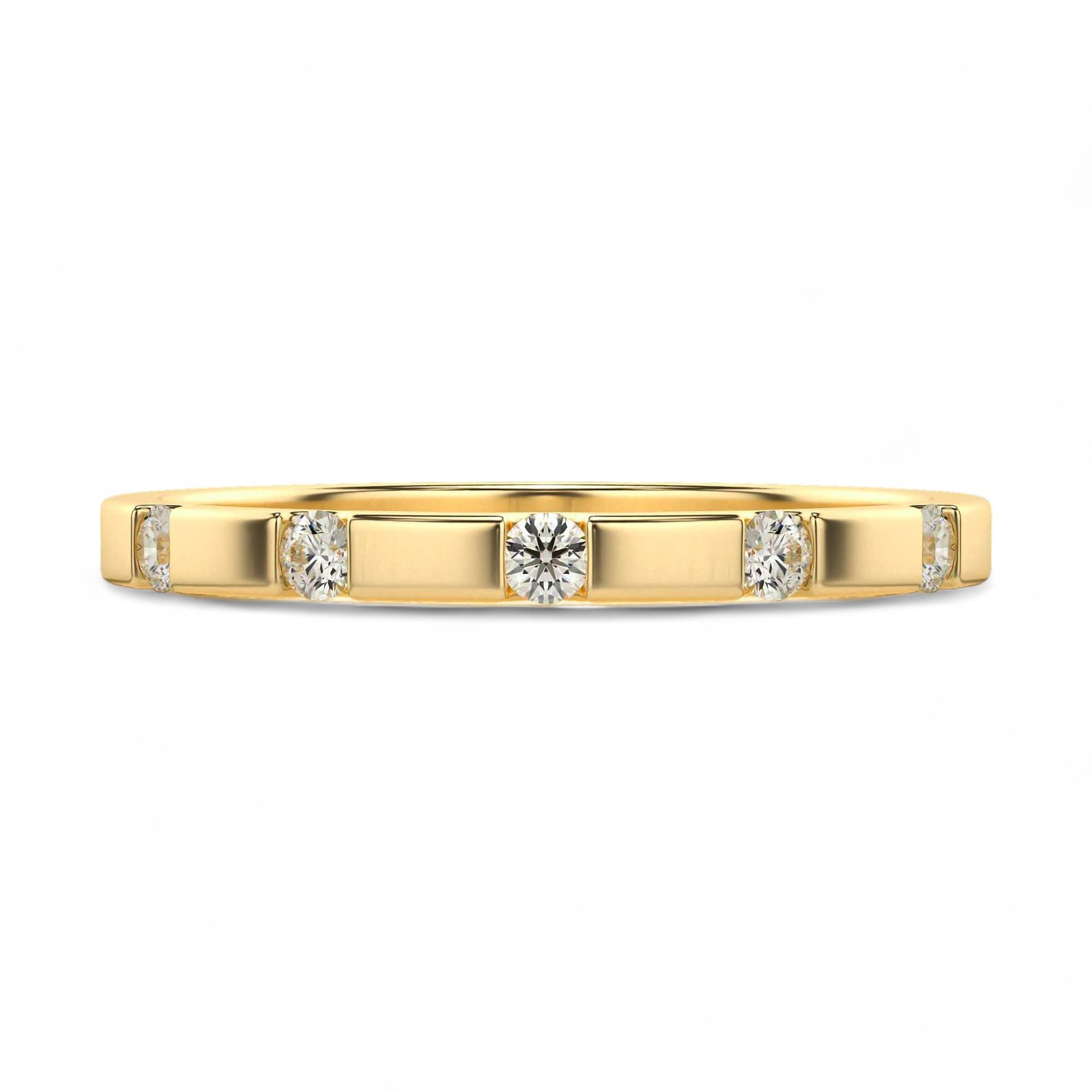 ASTRANOVASterling Silver & Certified Lab Grown Diamond 0.18cts | Ring For Women's/Girls | Stylish & Elegant | AGR0353