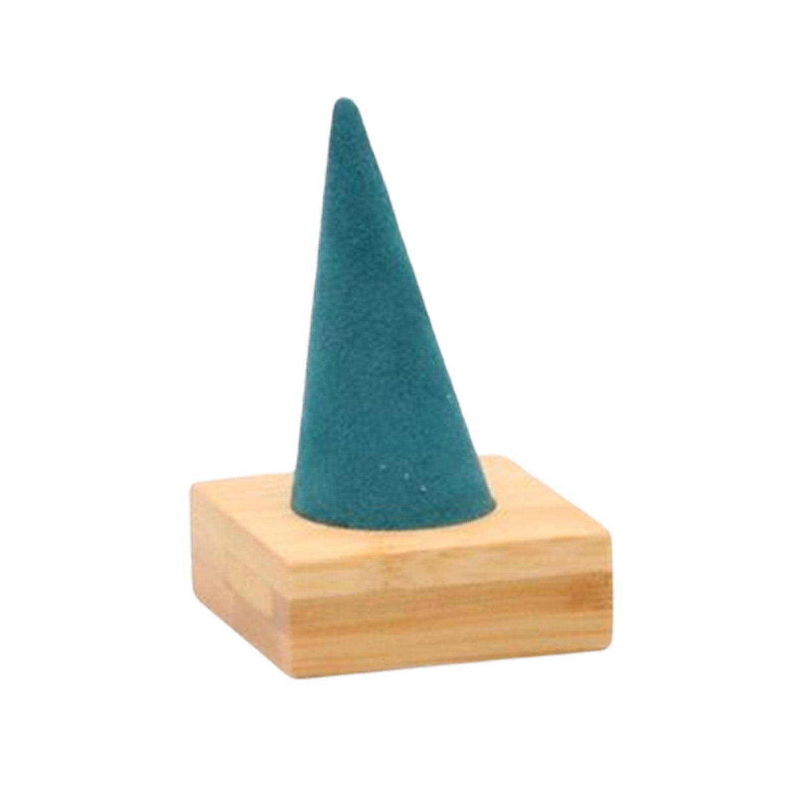 Auyxssz Green Appealing Velvet Jewelry Display Stand Rings Holders Designed To Elegant Showcase Jewelry Stand Is Built To Last And Will Rings Scratches And Damage, One Finger