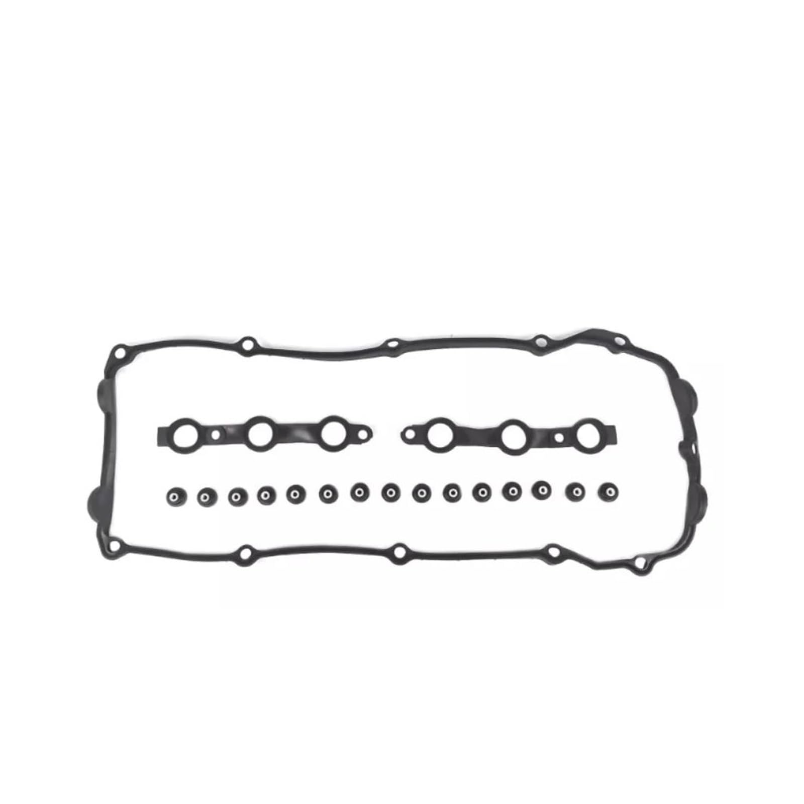 Guarnizione Coperchio Punterie Coperchio Valvola Motore In Alluminio Con Guarnizione Per 2.5 3.0 L Per BMW 325i 530i X3 X5 Z4 2.5L 3.0L M54 M54B25 M54B30 L6 GAS 11127512839