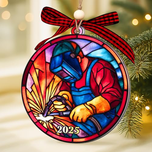 Welder Ornament – Welding Ornaments for Christmas Tree, Unique Welder Ornament 2025...
