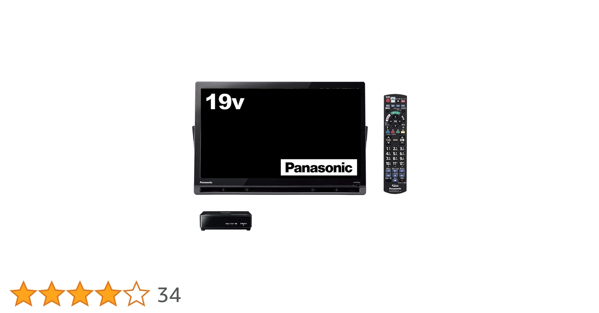 Panasonic UN-19CFB8-K 19型 プライベート・ビエラ Amazon | パナソニック 19V型 液晶 テレビ プライベート・ビエラ