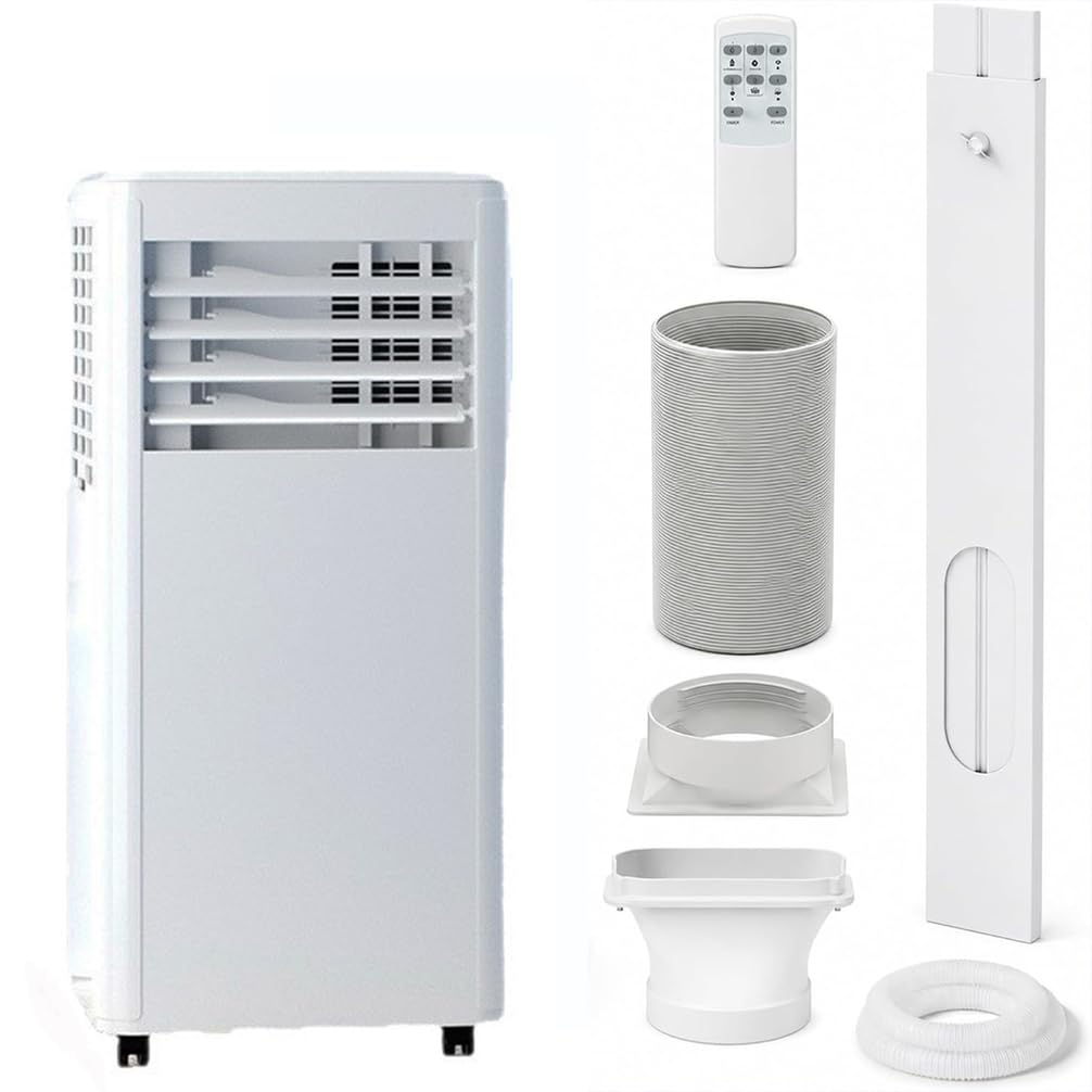 EZBHIZ 11000–11600 BTU Portable Air Conditioner 4-in-1 Heating & Cooling Unit