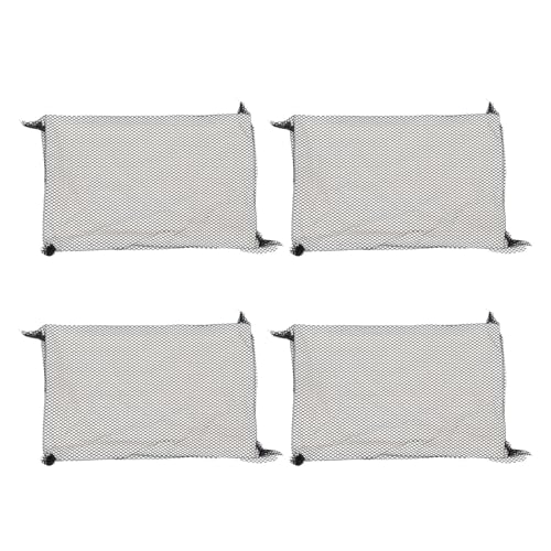 Tissting Recambio Filtro Piscina 4 Unidades para MeranusPower4 - Malla Filtración Lavable 25x16x4cm Limpia Hojas Y Partículas Finas Mantenimiento Robot Aspirador Piscinas