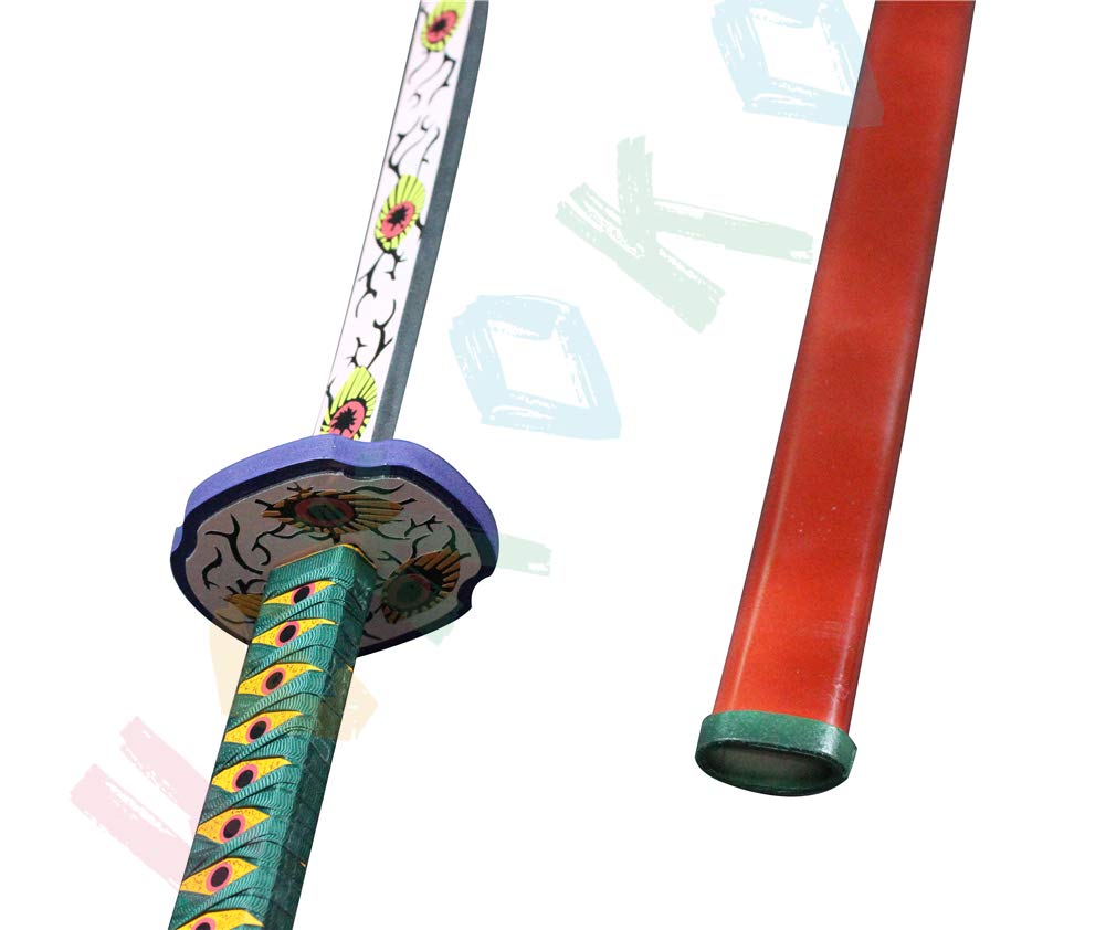 Amazon.co.jp: Uekoko 鬼滅の刃 上弦之壹 黒死牟 こくしぼう 鞘付き