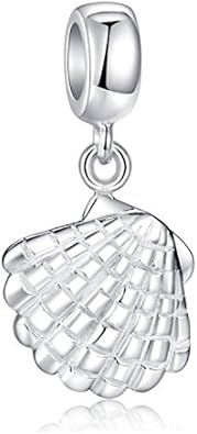 ARTCHARM Blue Dream Submarine Charms Beach Waves Beads Pearl Beads Fit Original Bracelet DIY Neckalce