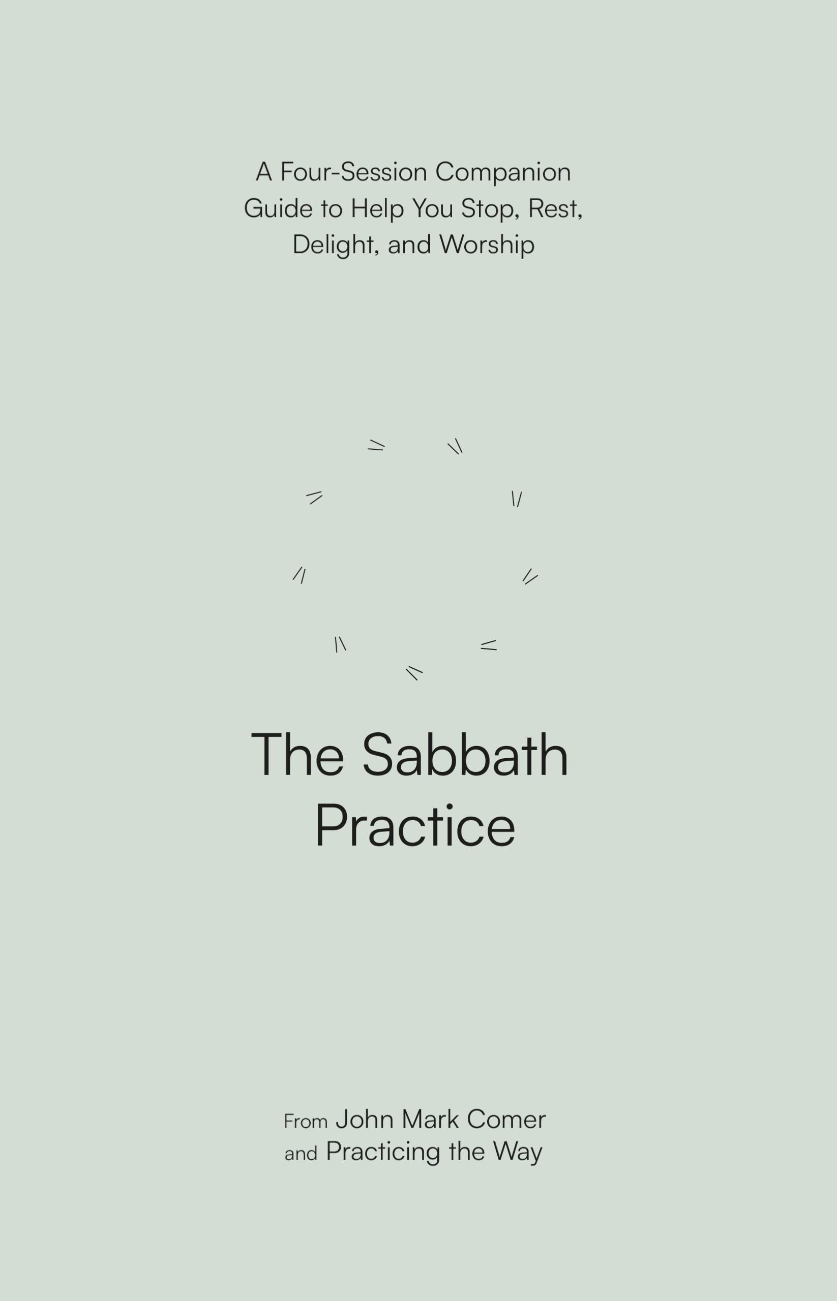 The Sabbath Practice: A Four-Session Companion Guide to Help You Stop, Rest, Delight, and Worship (Practicing the Way) (Practicing the Way series)