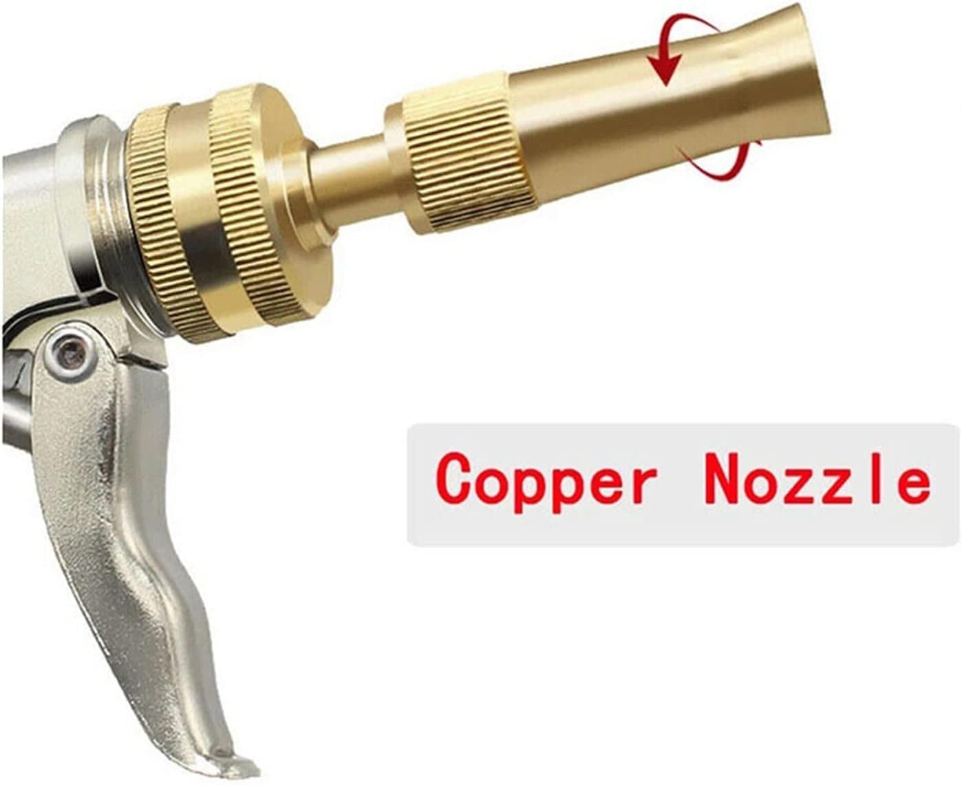Pistola for tubo flessibile, pistola a spruzzo, 1pc Spruzzatore d'acqua ad alta pressione da giardino Pistole for acque multifunzionali durevoli Strumenti for la pulizia Auto domestiche Forniture puli