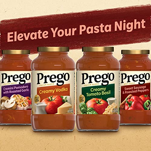 Image of Prego Sweet Sausage and Roasted Peppers Pasta Sauce, 23.5 OZ Jar (Pack of 2)