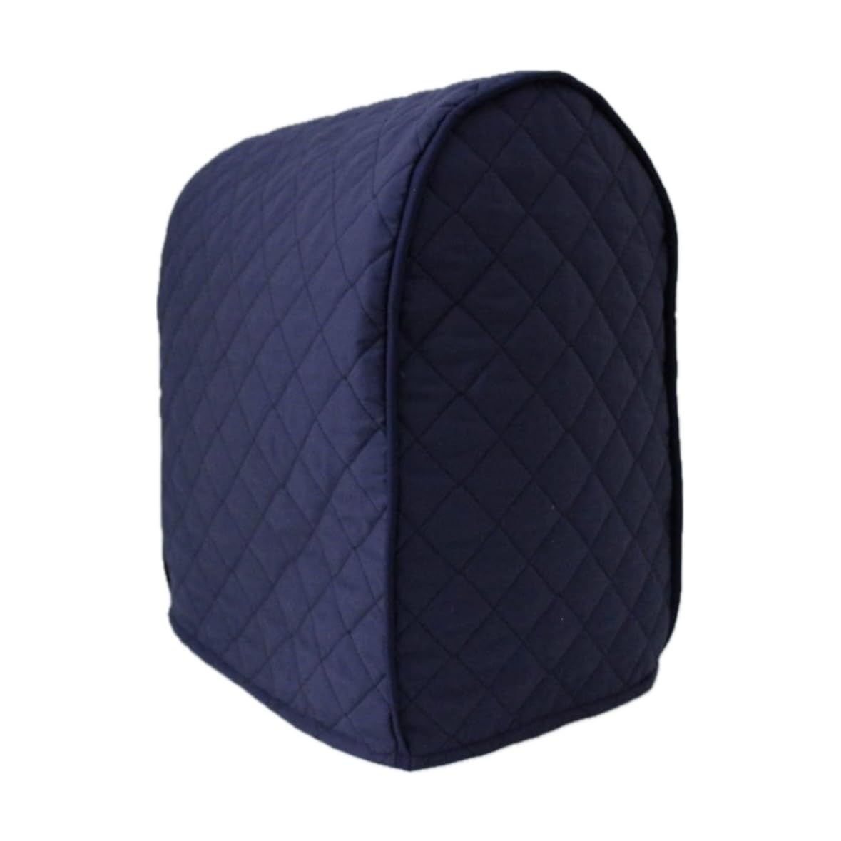 Navy Quilted Double Faced Cotton Cover Compatible for Kitchenaid Stand Mixer, Lift Bowl