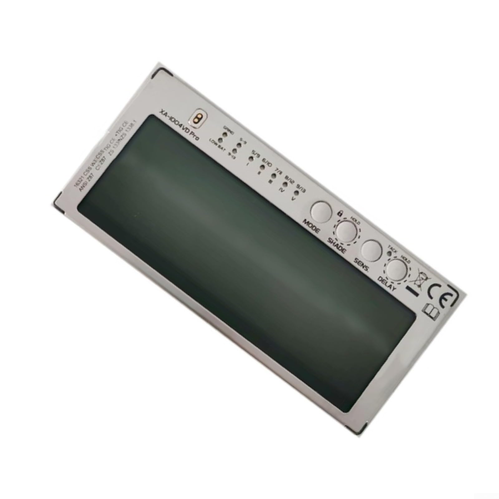 Color verdadero para lente de soldadura de oscurecimiento automático, sombra 5-13 ajustable, 004 ms para función de molienda de respuesta rápida, soldadores de lente de repuesto solar
