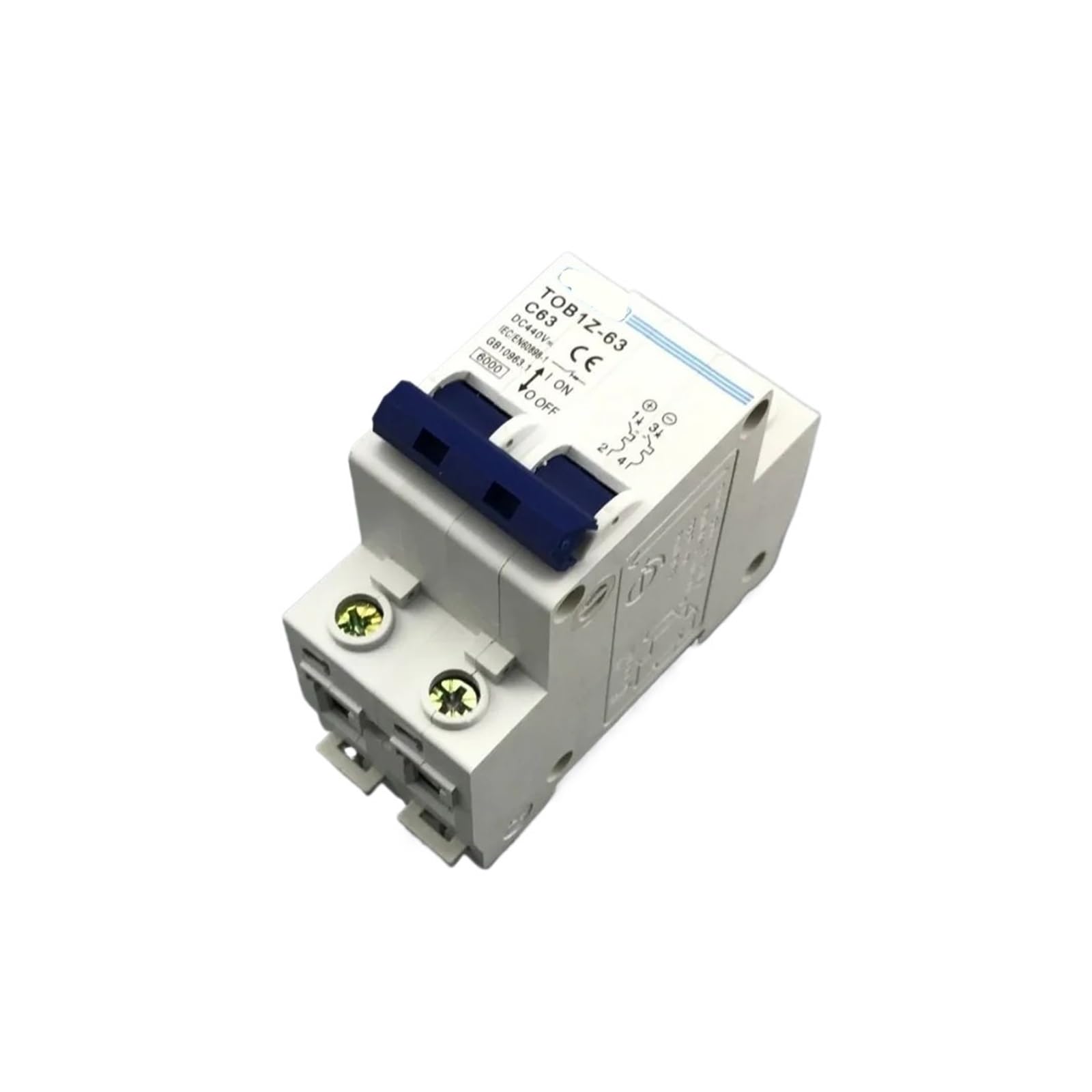 JNVFTCUX 2P 63A DC 440V Circuit Breaker C Curve