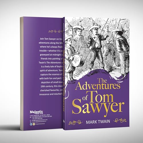 Image of The Adventures of Tom Sawyer | Children Classic Novel | Ideal for Reading | Unabridged (240 Pages) By Mark Twain