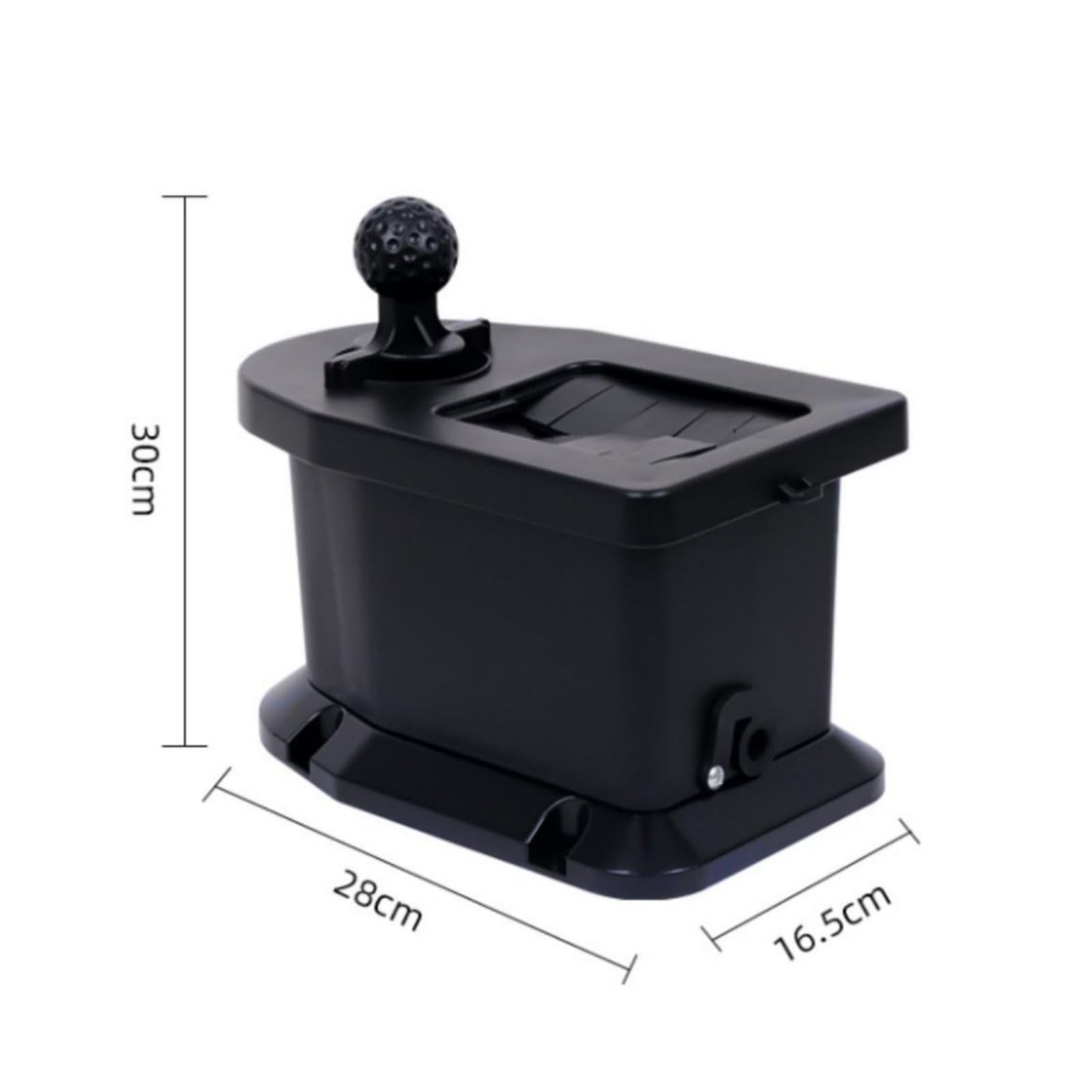 Golf Ball Washer Golfballreiniger Golfschlägerreiniger Waschbox Reinigungsgerät mit Manueller Pflege Und Dichten Borsten für Golfwagen Vorgesehen für Platzrunden Training Turniere Geschenk