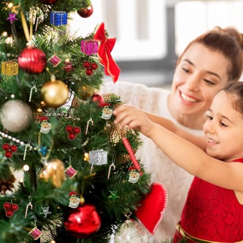 Image of HashWOW 6FT Christmas Tree with Sturdy Stand for Home Decor with Branches, Premium Artificial Green Tree, Office, School, House, Restaurants, & Store Decoration for Indoor & Outdoor Decor