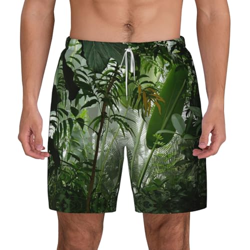 Short de bain séchage rapide pour homme avec poches et slip filet