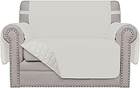 Vista 179 de Easy-Going Funda de Sofá Reclinable Reversible Funda de Sofá Resistente al Agua Funda de Sillón Protector de Muebles con Correas Elásticas