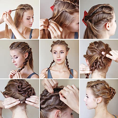 Hanyousheng 1000 Stück Haargummis Klein, Haargummis Mädchen, Mini Transparent Haargummi, Passend für Kinder Haar Zöpfen Hochzeitsfrisur, Kleine Dreadlocks