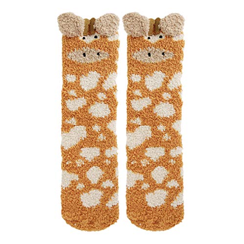 Benefeet Sox Fuzzy Fluffy 3D Animal Socks for Women Girl - Winter Warm Sleeping Plush Comfy Slipper Socks3