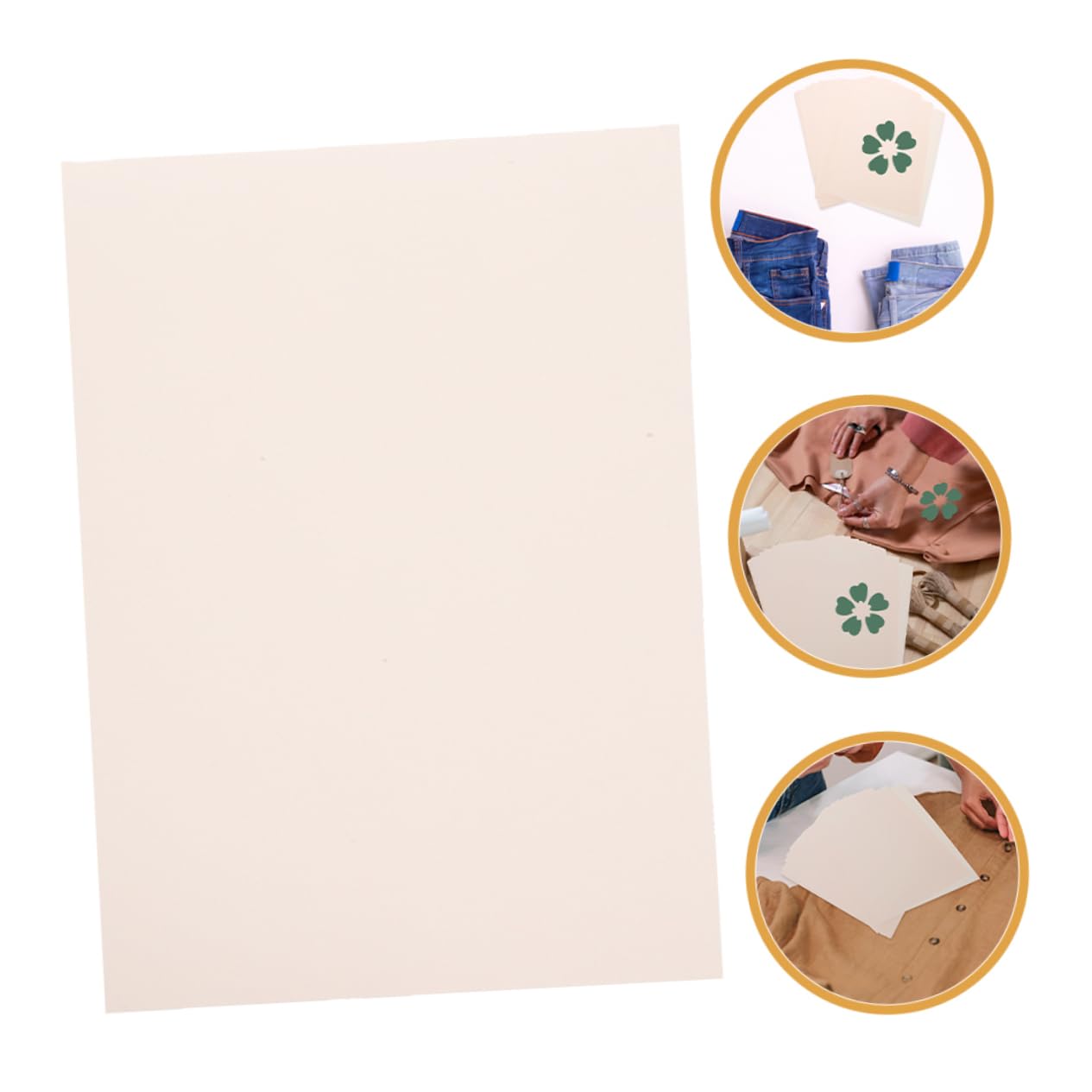 Papel De Impresión Para Bricolaje 100 Hojas Transferencia Térmica Para Camisetas Materiales De Sublimación