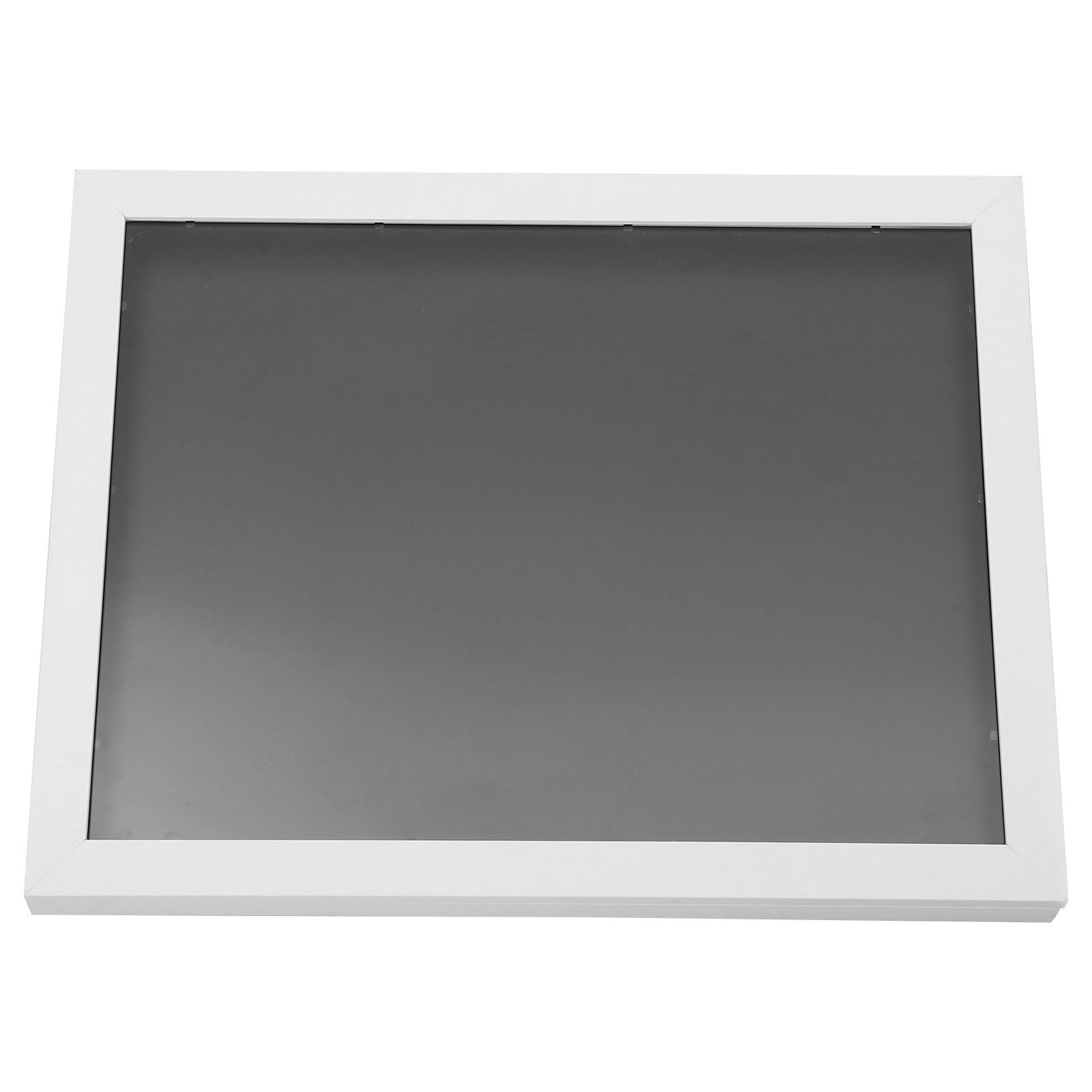 Marco para Camiseta de Fútbol de Madera con Panel Protector Transparente y Diseño Rectangular Elegante para Exhibir Recuerdos de Graduación en Casa U Oficina