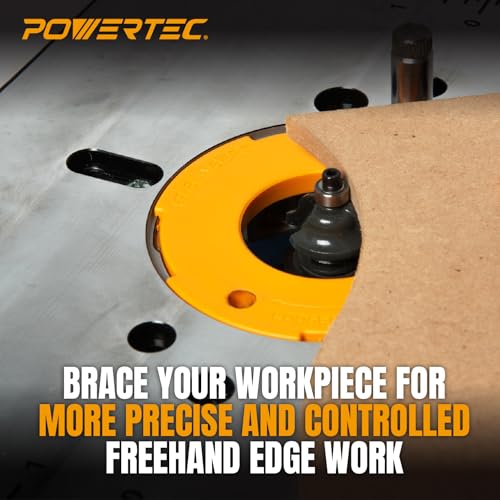 POWERTEC Router Table w/Metal Stand and Fence