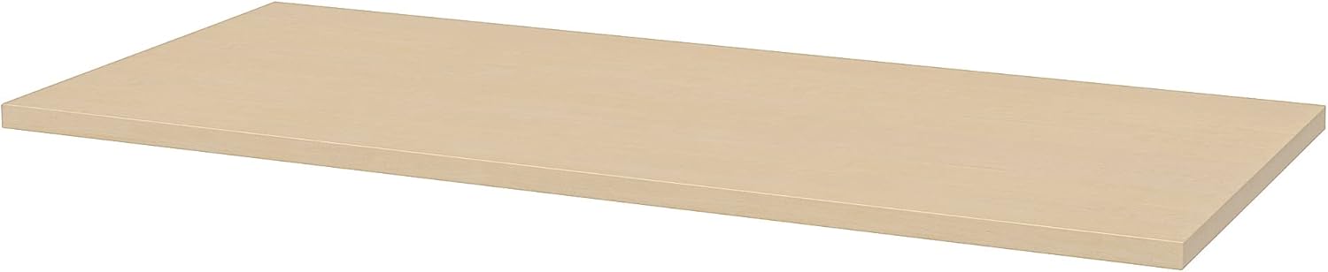 Birch veneer tabletop for the IKEA MITTBACK/MÅLSKYTT desk.
