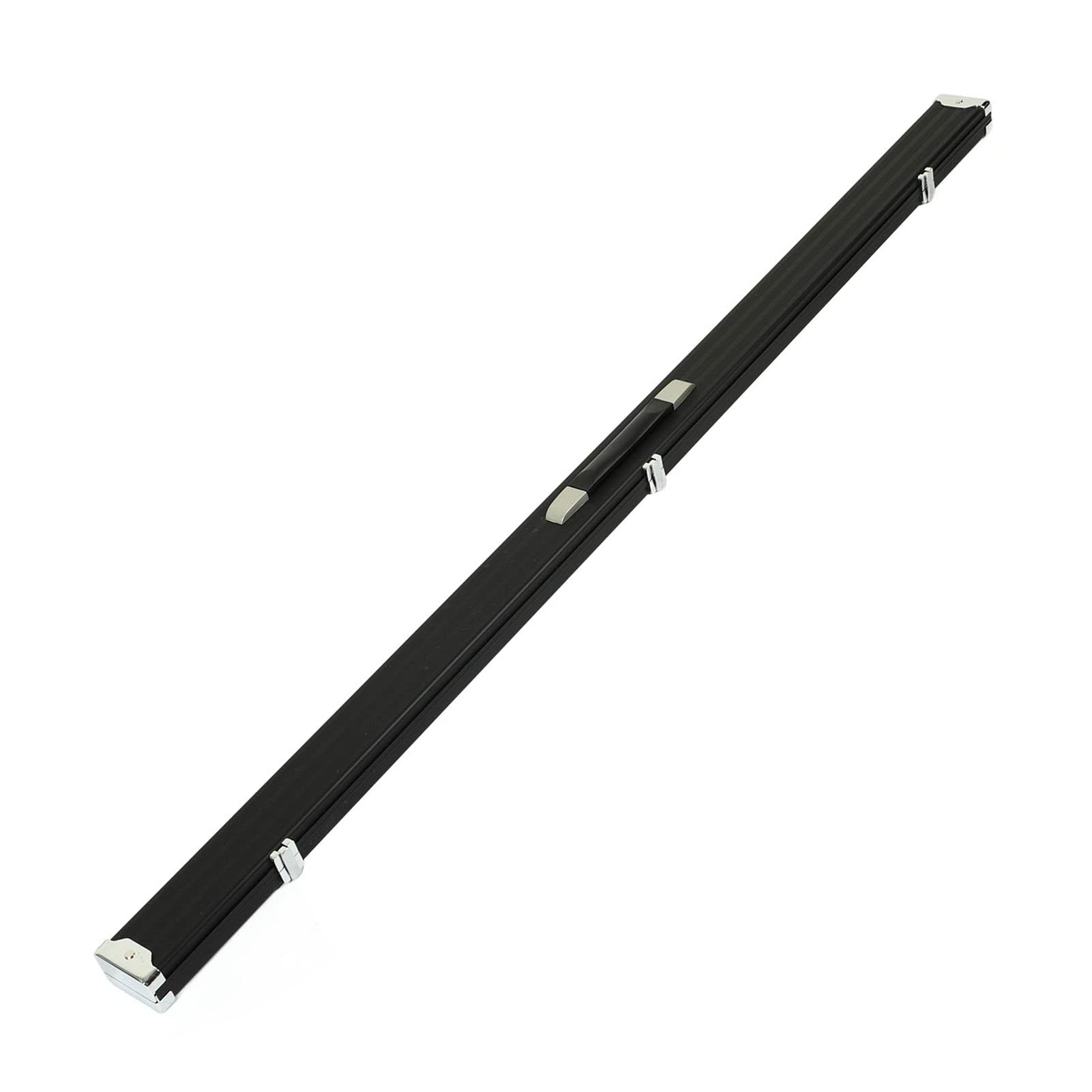 SIXRUN Étui Rigide pour Queue de Billard, étui de Transport en Alliage d'aluminium à Double Fente pour Billard Anglais, 8 Petites Têtes de Billard, étui pour Queue de Billard