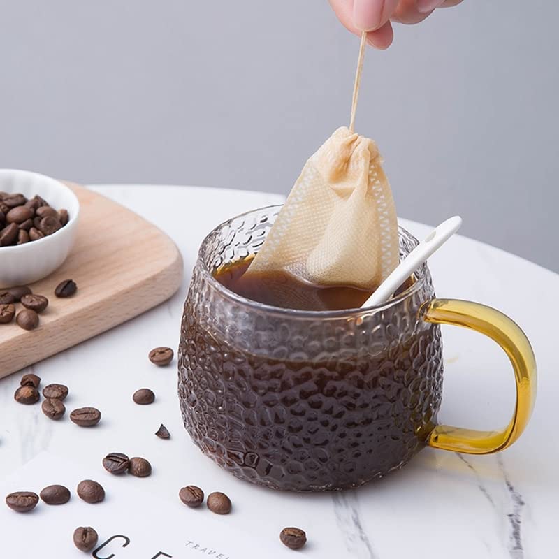 Sachet De Thé Jetable, 200 Pièces Sachets De Thé Filtre, Tissu Non, Sachet De Th