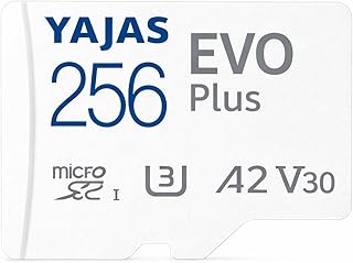 256GB microSDXC Memory Card, 140 Mbps/s High Speed with High Performance of Data Transfer I Memory Card for Smartphone, Camera, Tablet & Drone | Full HD Video Recording