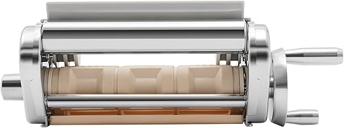 Accesorio para máquina de ravioles de acero inoxidable para batidora de pie KitchenAid, pasta, espaguetis, máquina con cortador de masa y