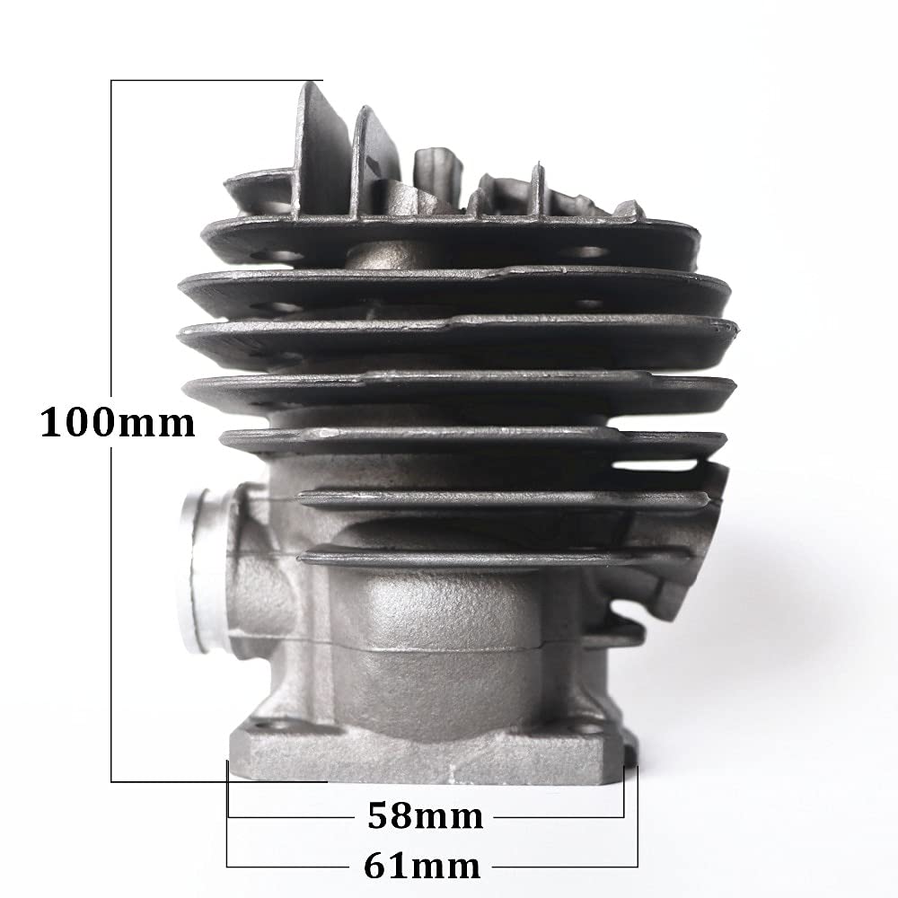 UNARAY Anillo de Pasador de pistón de Cilindro de 44,7mm Apto for Piezas de Motosierra Stihl 026 MS260 260