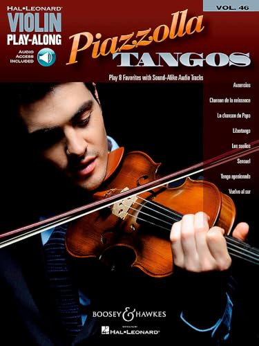 Piazzolla Tangos: Violin Play-Along Volume 46 (Hal-Leonard Violin Play-Along)