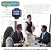 KOQICALL Wireless Waiter Calling System Table Number Pagers for Restaurant Food Court Cafe Snack Bar 1 Watch Pager 10 Waterproof Call Button with Call/Bill/Cancel (Watch+Button 1+10)